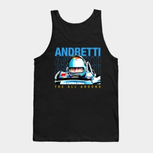 Mario Andretti 1978 Champion Retro Cool Mario Andretti Tank Top